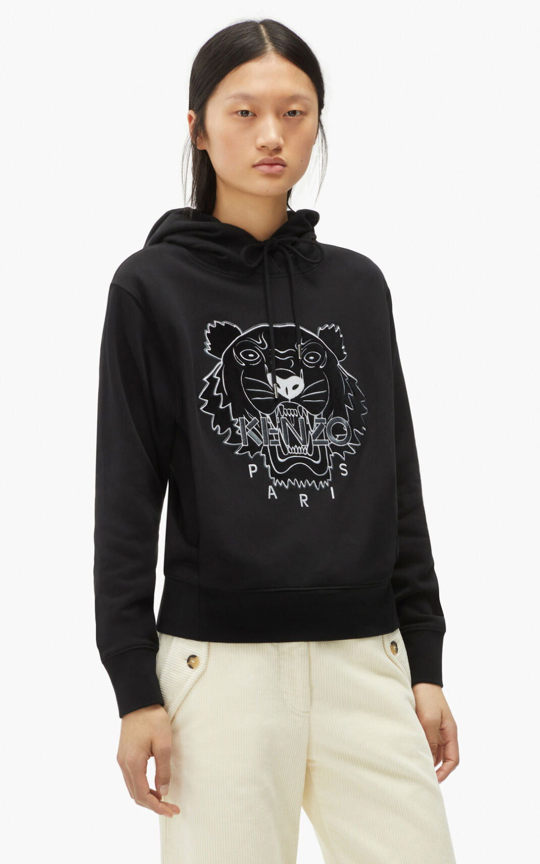 Moletom Kenzo The Inverno Capsule Tiger Feminino - Pretas | 901CDTPLZ